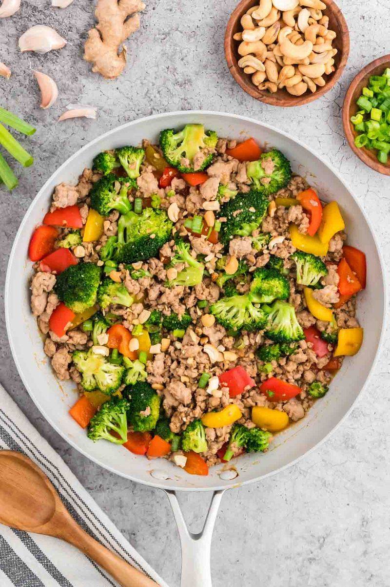 Turkey and Veggie Stir-Fry