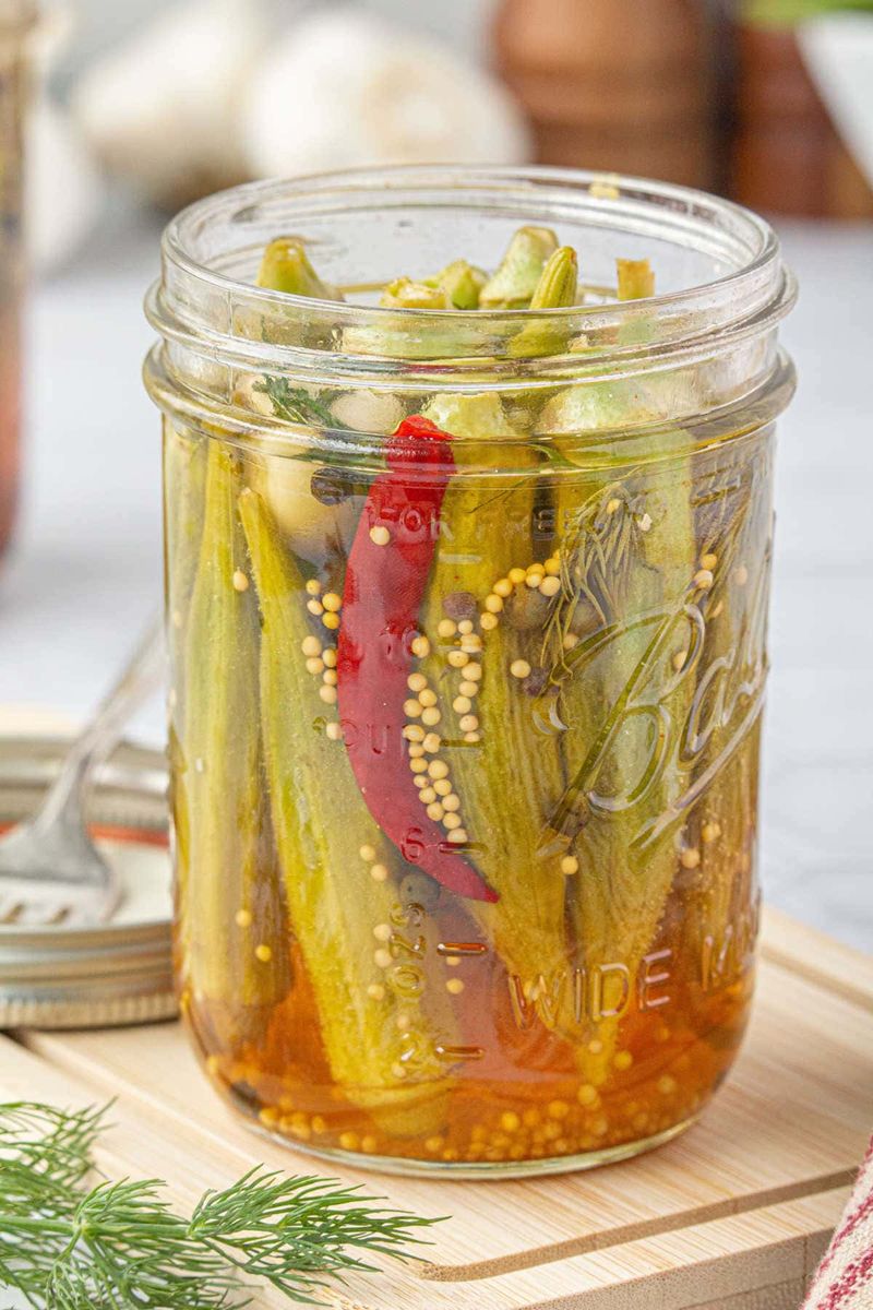 Pickled Okra
