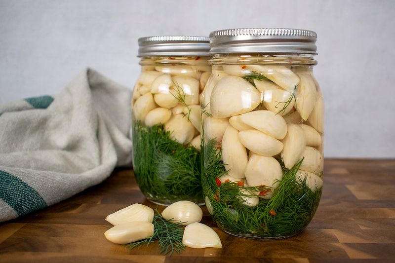 Pickled Garlic