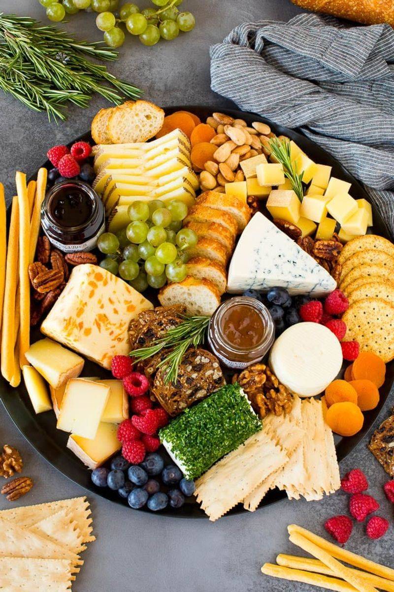 Cheese and Crackers Board