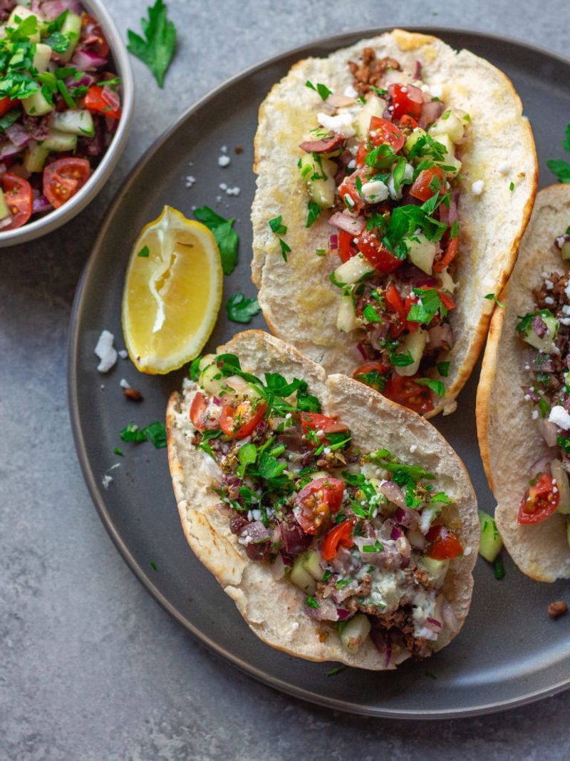 Mediterranean Lamb Tacos