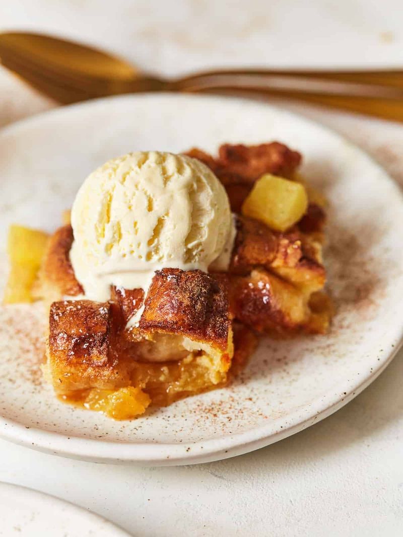 Pineapple Bread Pudding