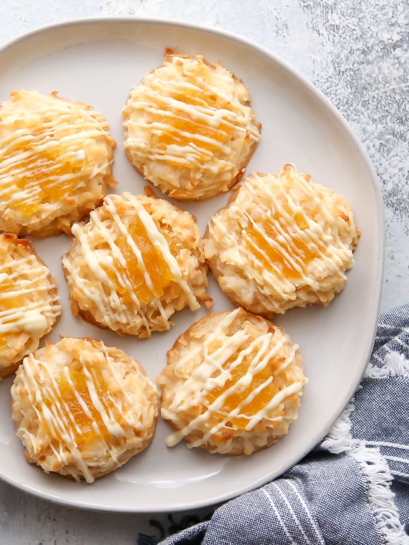 Pineapple Coconut Macaroons