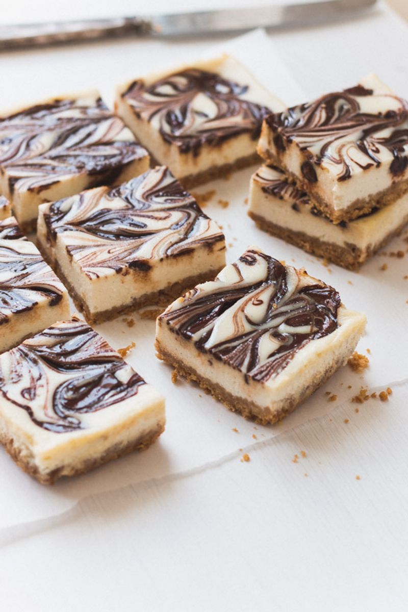 Nutella Swirl Traybake