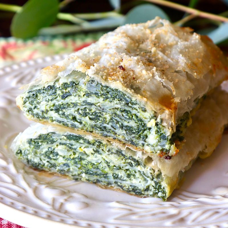 Spinach and Ricotta Sfogliata