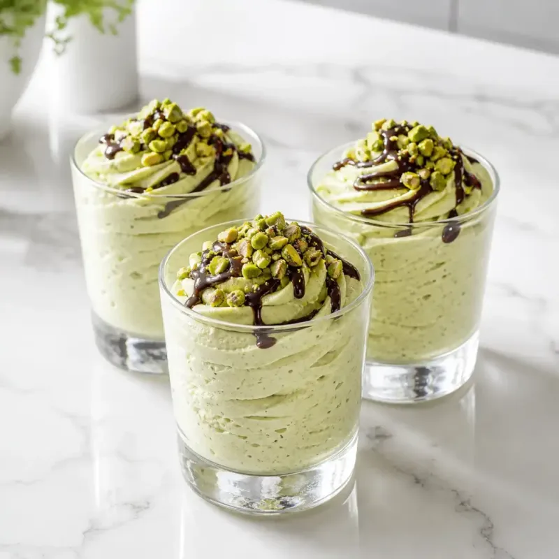 Pistachio Mousse