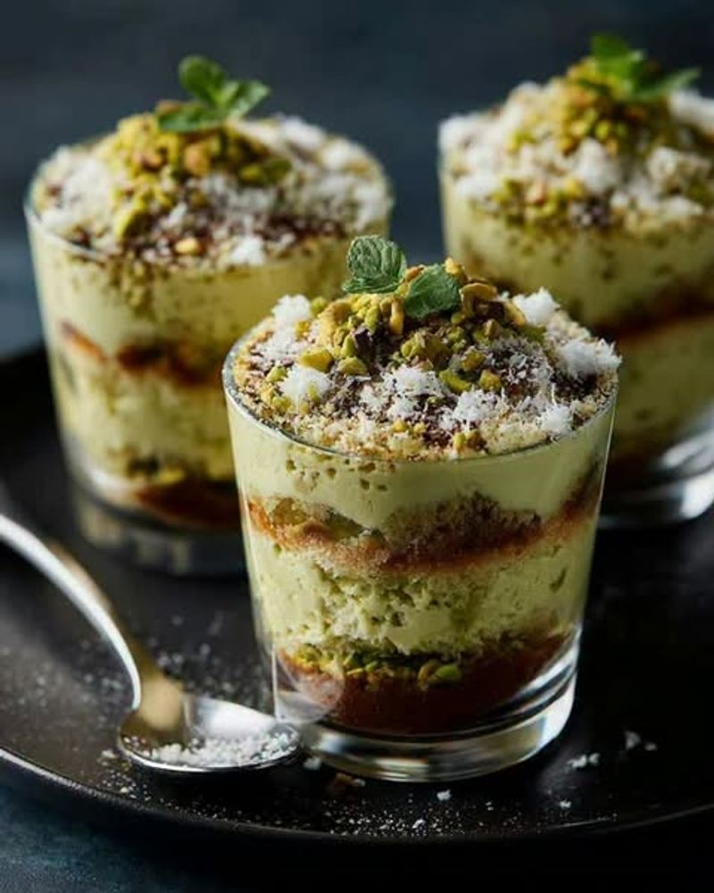 Pistachio Tiramisu