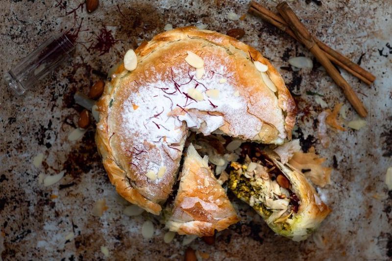 Pastilla (Moroccan Sweet and Savory Pie)