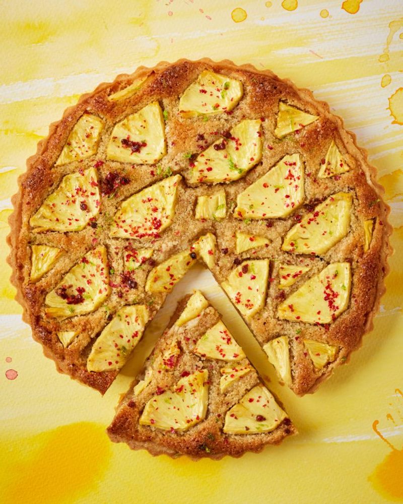 Pineapple and Ginger Tart