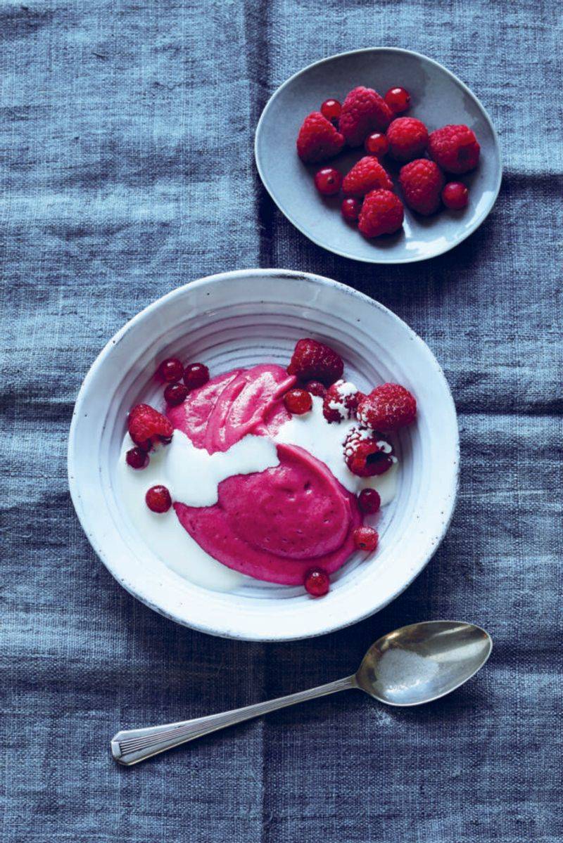Warm Lingonberry Porridge