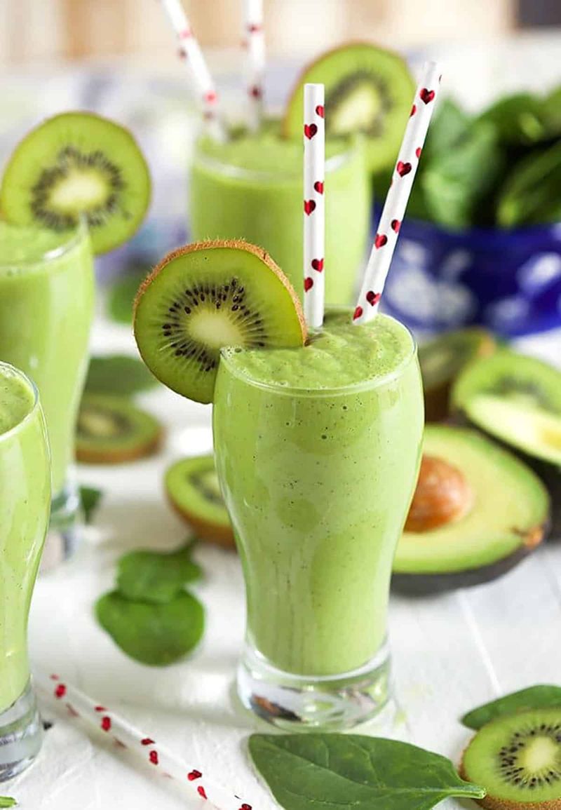 Kiwi Spinach Green Juice