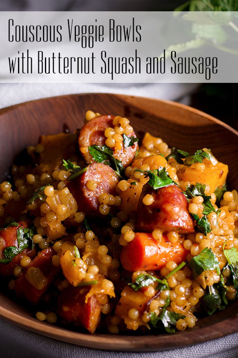 Spicy Sausage and Pepper Couscous Bowl