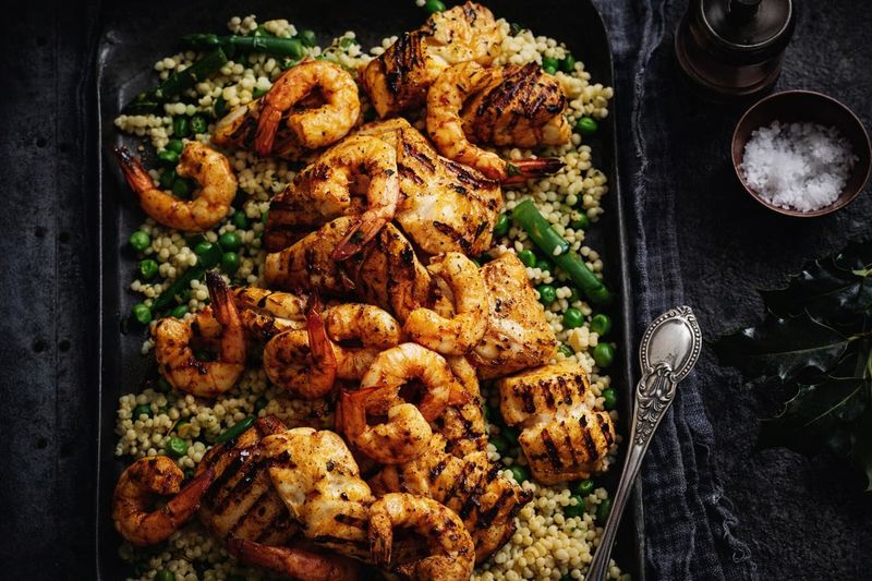Shrimp and Herb Couscous Salad