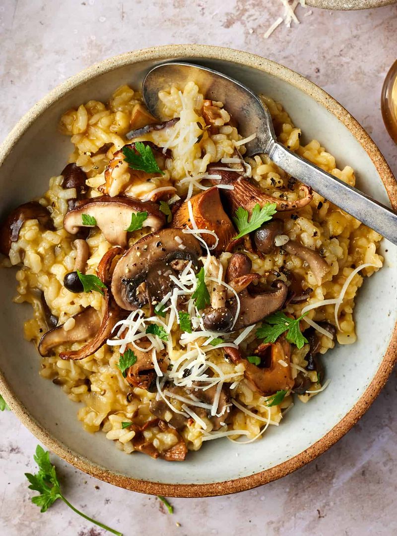Creamy Mushroom Risotto