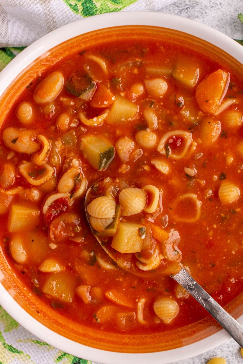 Minestrone-Style Vegetable Soup