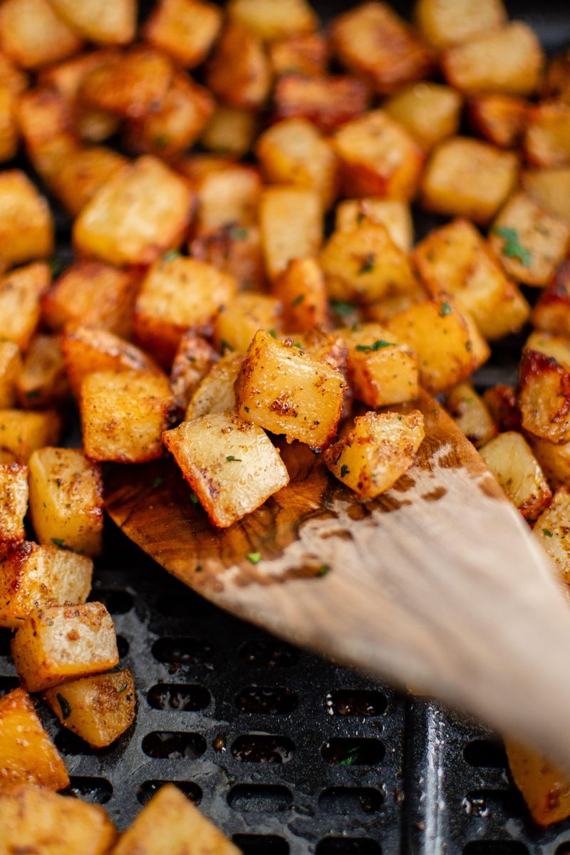 Air Fryer Potato Cubes