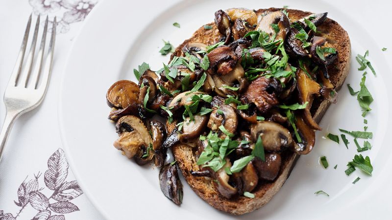 Mushrooms on Toast