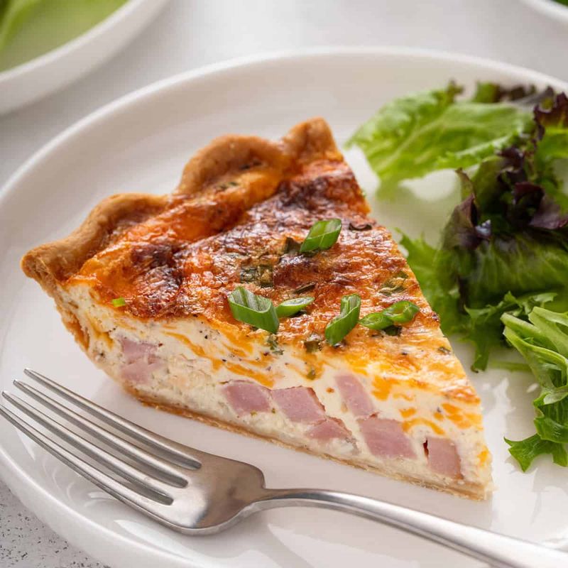 Ham and Mustard Tart