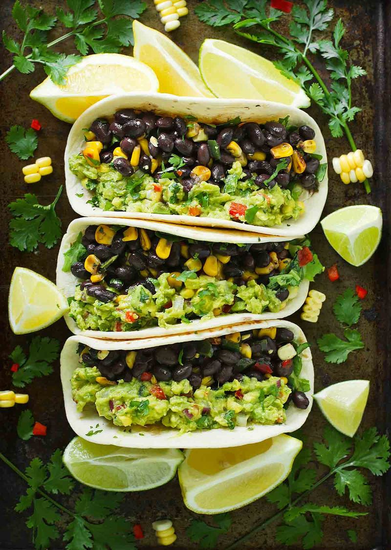 Smoky Black Bean Tacos