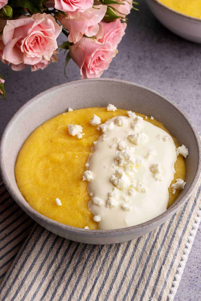 Kacamak (Cornmeal Porridge with Cheese)