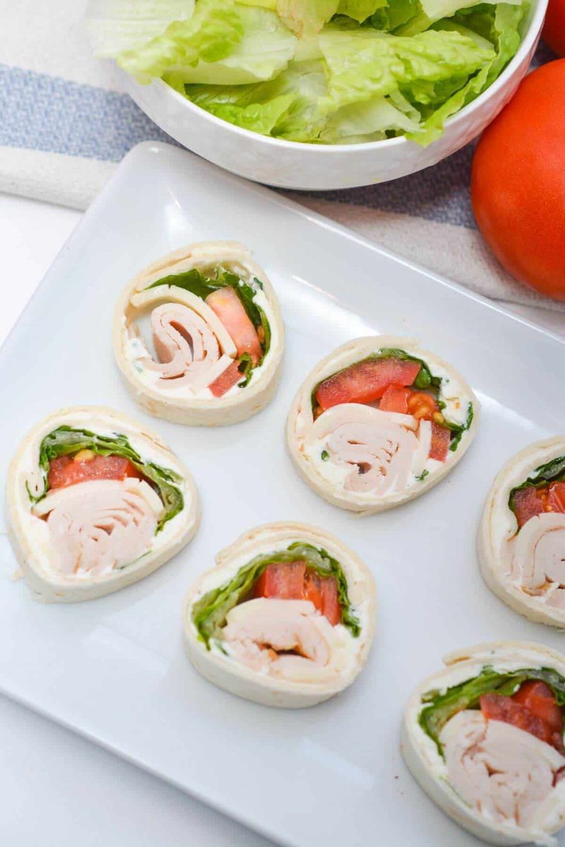 Tzatziki and Turkey Roll-Ups