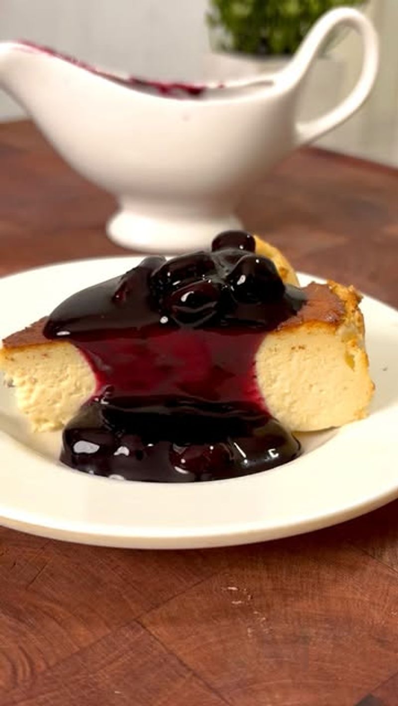 Burnt Basque Cheesecake Pudding