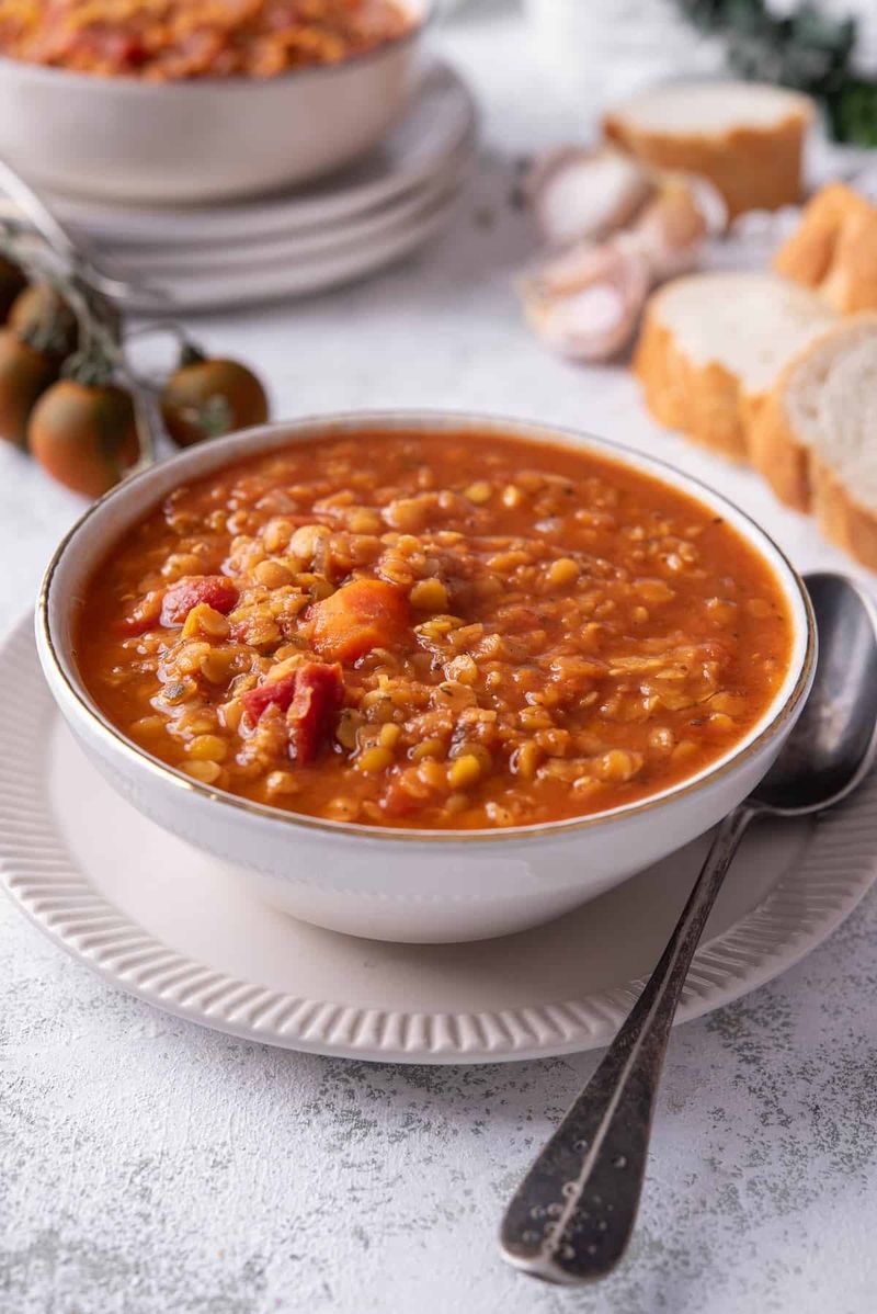 Tomato and Lentil Soup