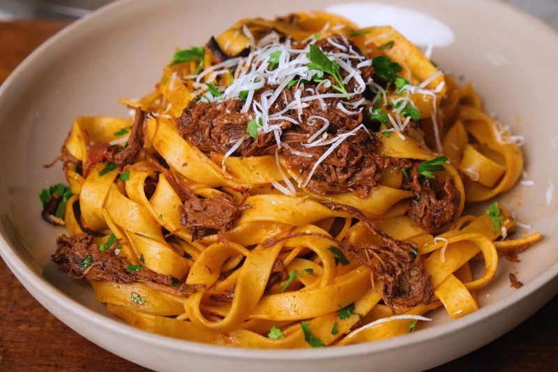 Tagliatelle with Slow-Cooked Beef Ragu
