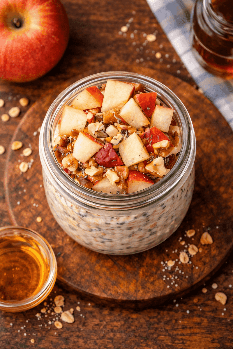 Oat and Apple Overnight Oats