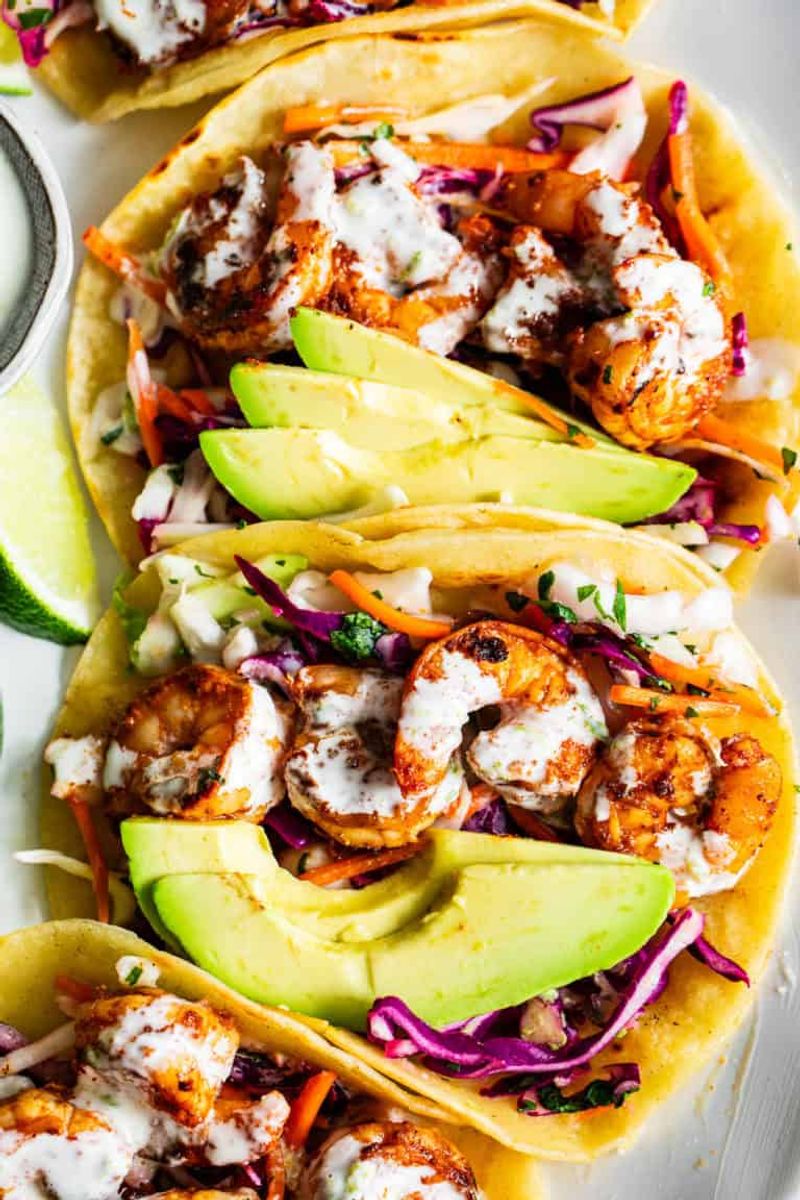 Shrimp Avocado Lime Wrap