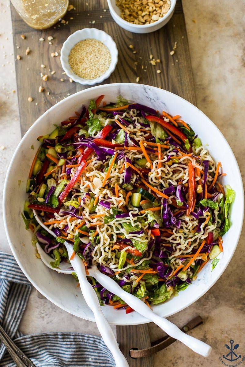 Asian Ramen Noodle Crunch Salad