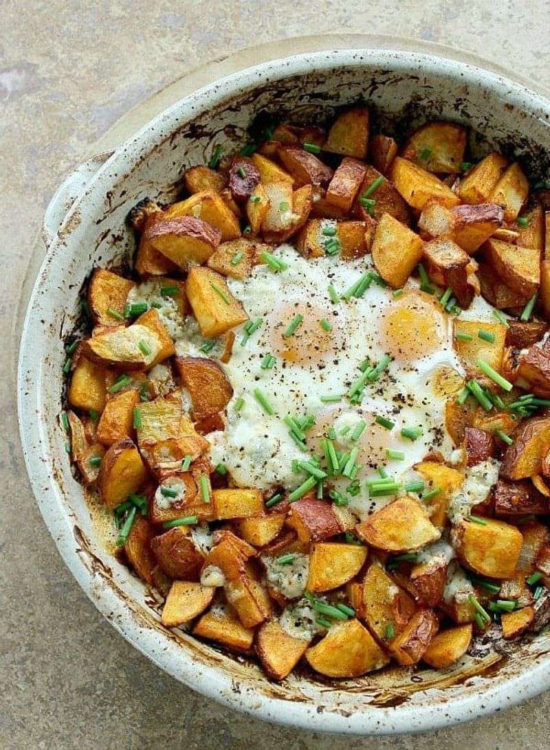 Potato and Egg Hash with Paprika