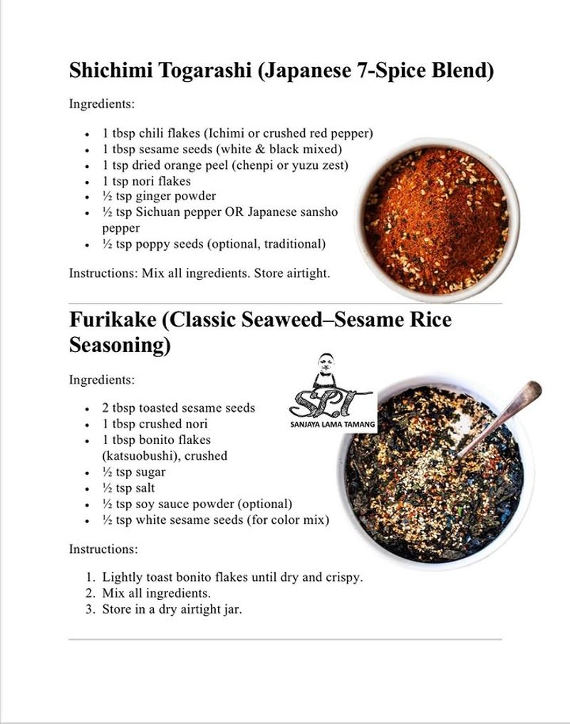 Togarashi Spice Blend