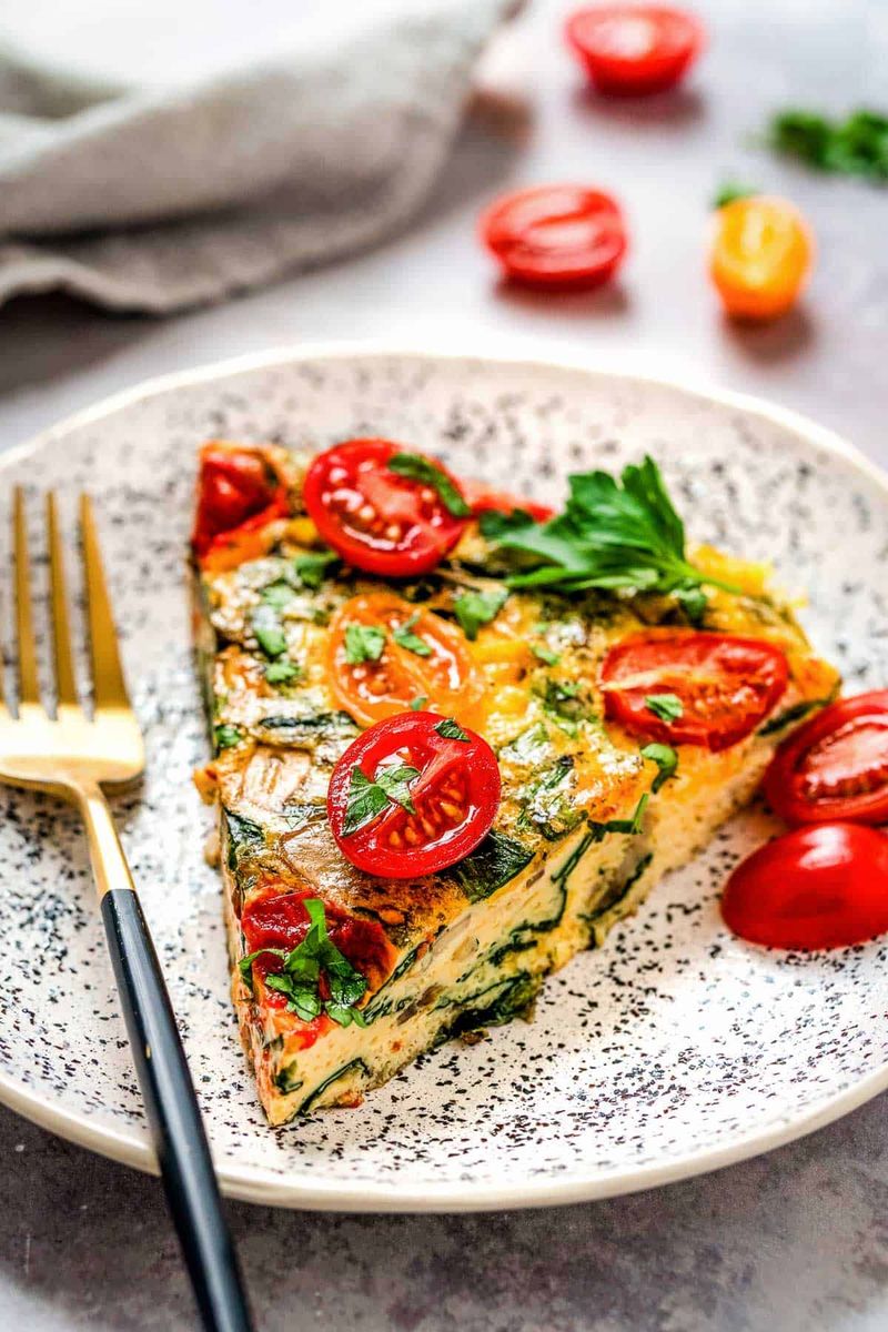 Veggie-Loaded Frittata Bake