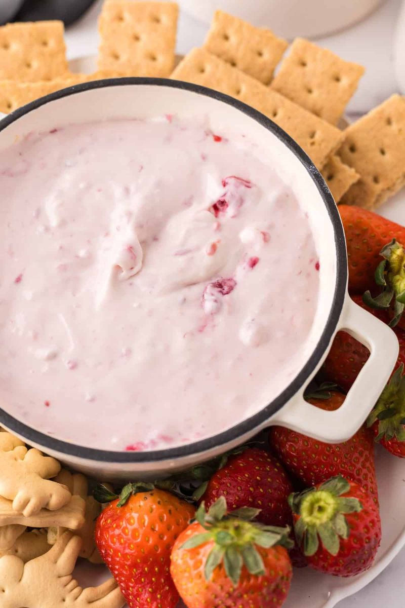 Raspberry Cream Cheese Dip