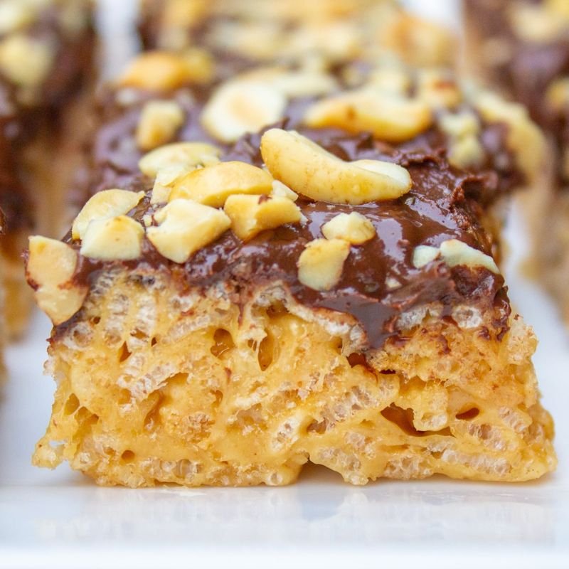 Peanut Butter Rice Krispie Treats