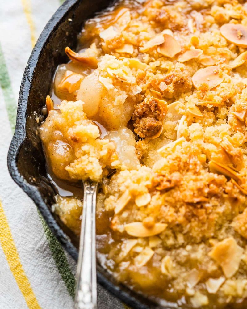 Pear and Ginger Crumble