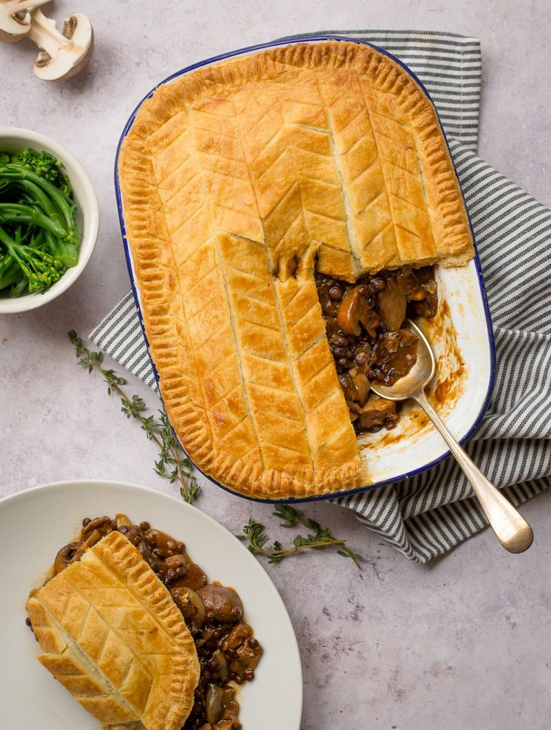 Mushroom, Lentil and Thyme