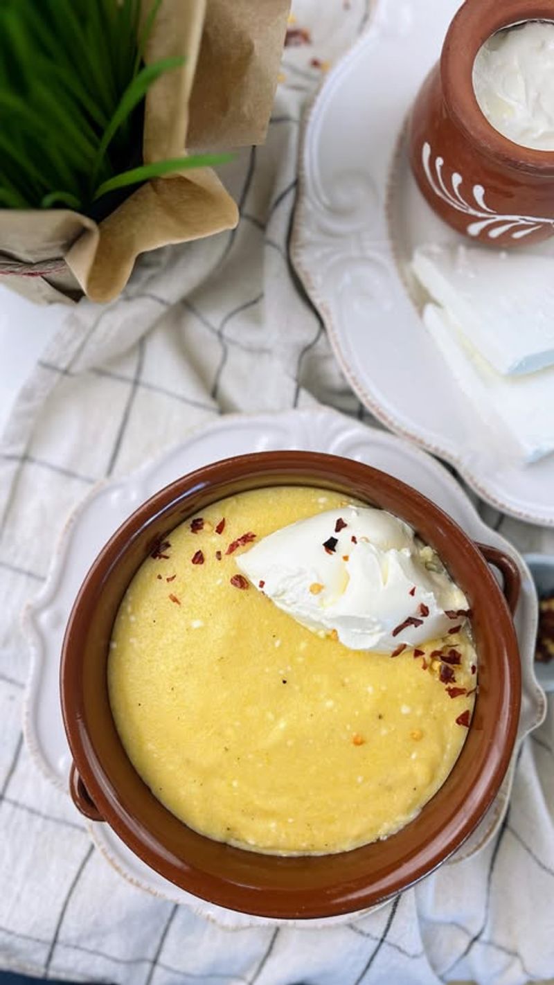 Cicvara (Cheese and Cornmeal Dish)