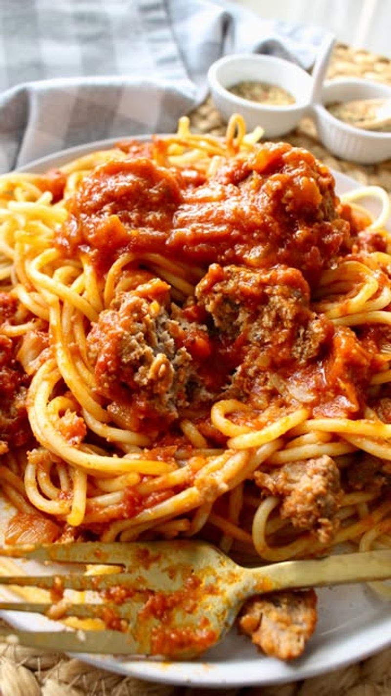 Spaghetti and Meat Sauce