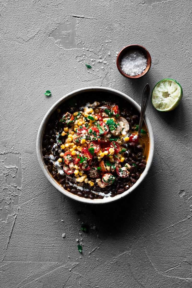 Corn and Black Bean Soup