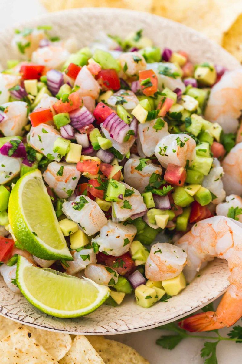 Ceviche-Style Shrimp Salad