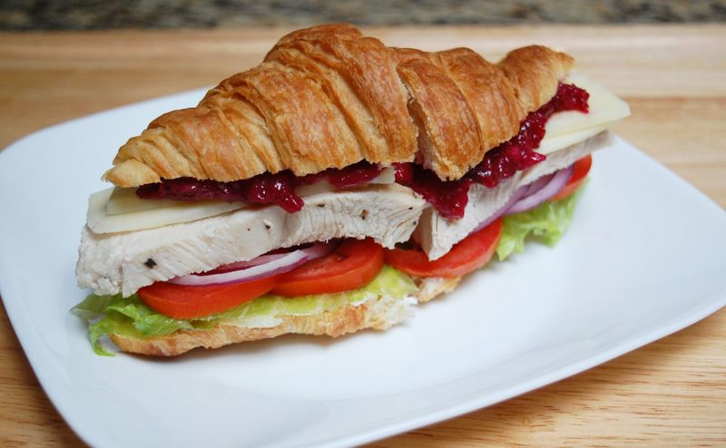 Turkey and Cranberry Sauce