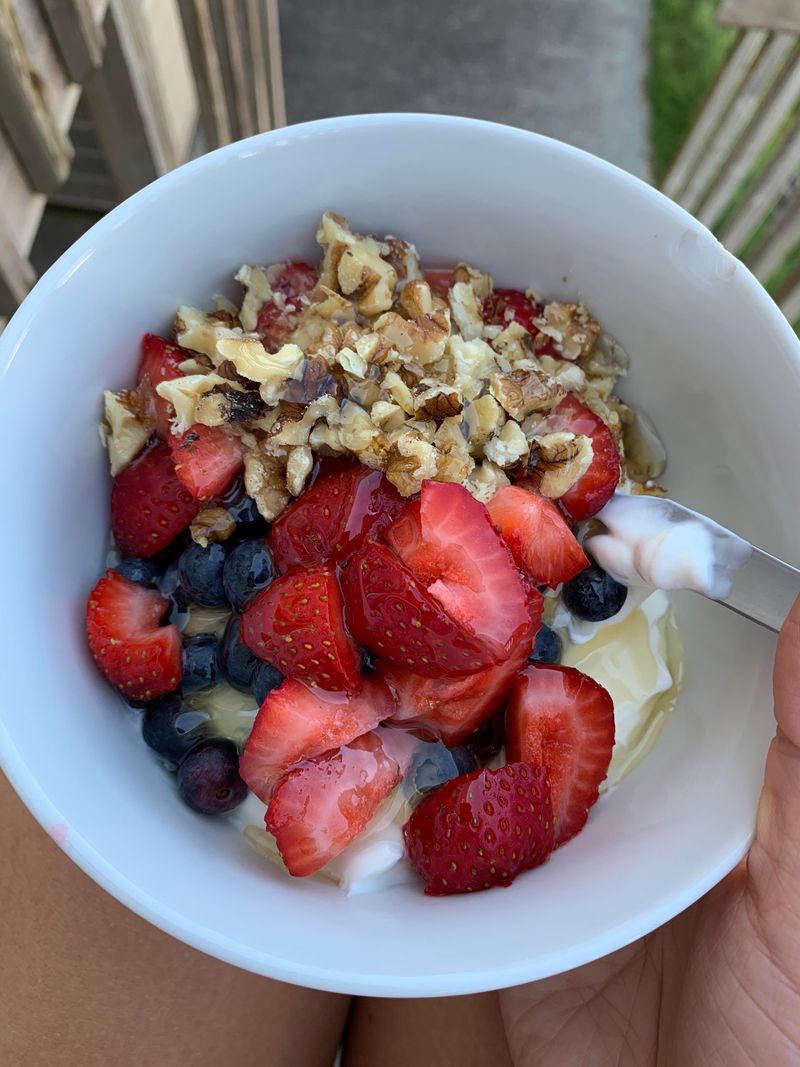 Greek Yoghurt with Fruit