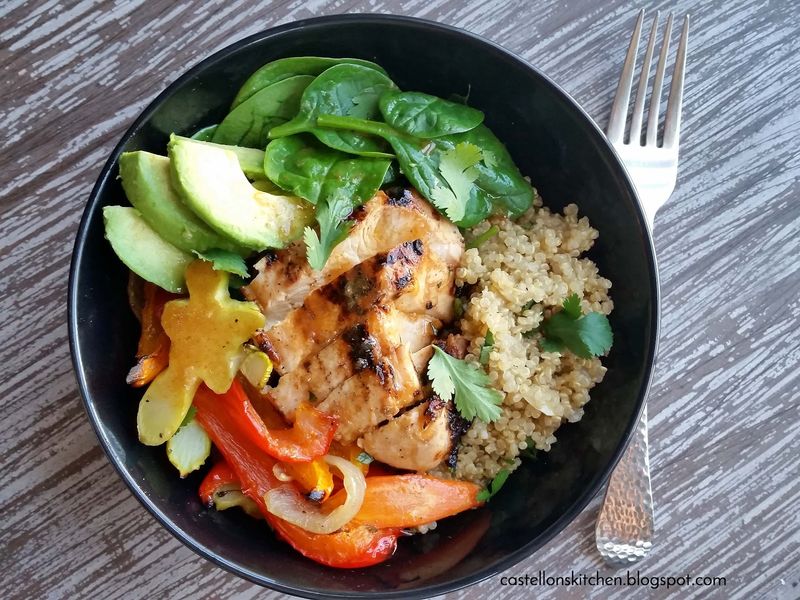 Smoked Paprika Chicken Couscous Bowl