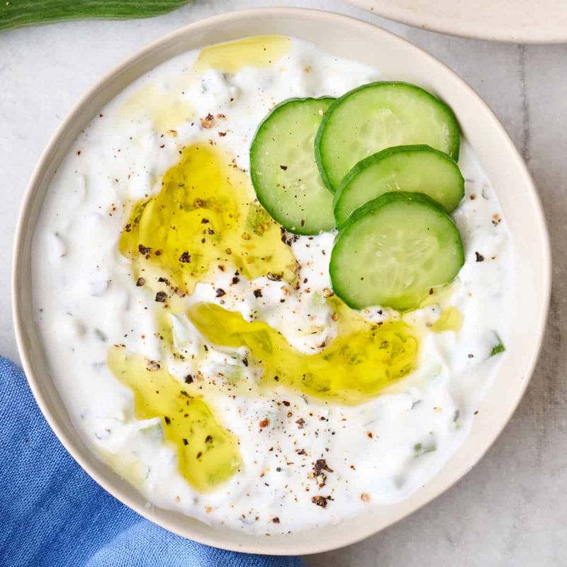 Cucumber Yogurt Sauce (Tzatziki)