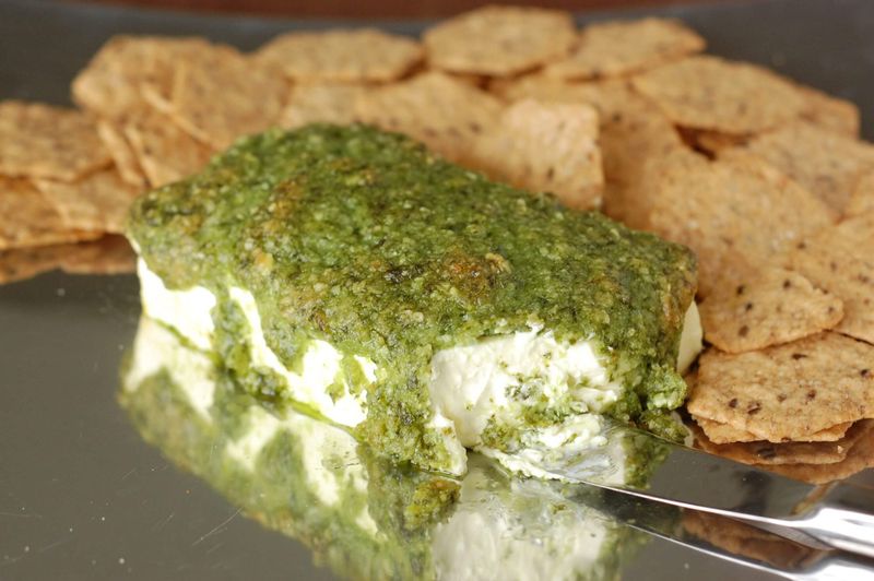 Pesto Cream Cheese
