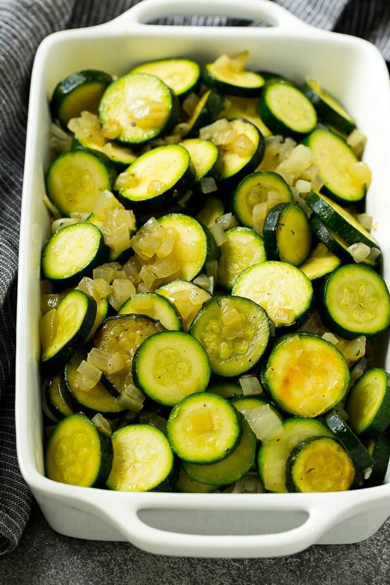 Cheesy Scalloped Zucchini Gratin