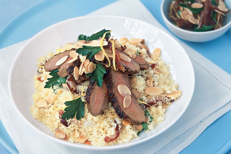 Moroccan Spiced Lamb Couscous Bowl