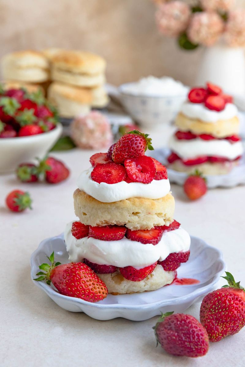 Strawberry Shortcake Biscuits